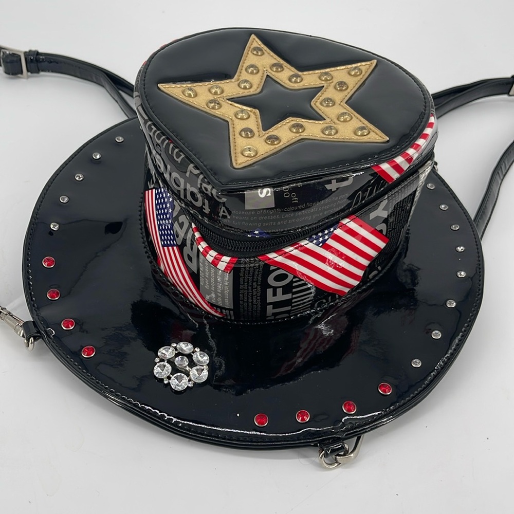 Amliya USA Vinyl Backpack/Bag